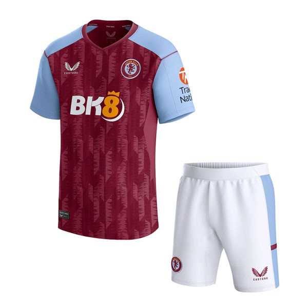 Trikot Aston Villa Heim Kinder 2023-2024